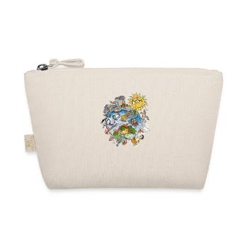 Think Global - Climb Local - No Text - Organic Pouch - nature - Front