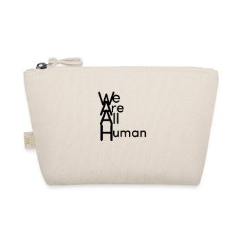 We are all human - Organic Pouch - nature - Front