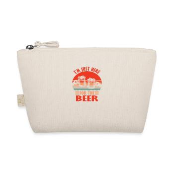 I ́m just here for the Beer - Organic Pouch - nature - Front