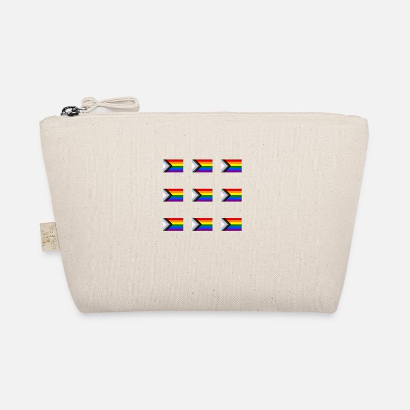 Progress Pride Flag Organic Pouch