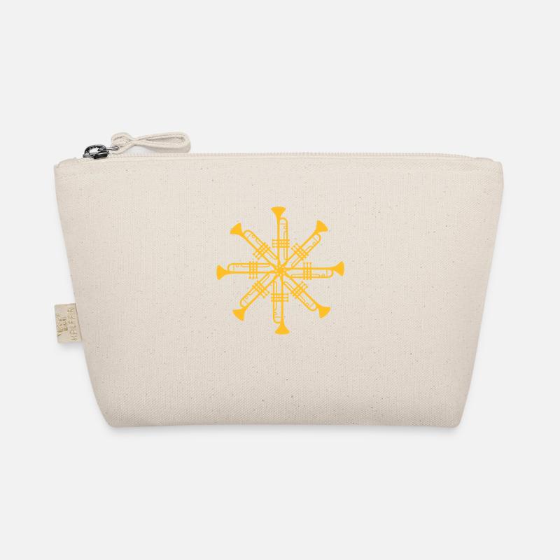 Decorative circle trumpets Organic Pouch