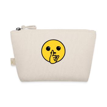 Emoji Leise Skizze Farbe - Bio-Täschchen - Natur - Vorne