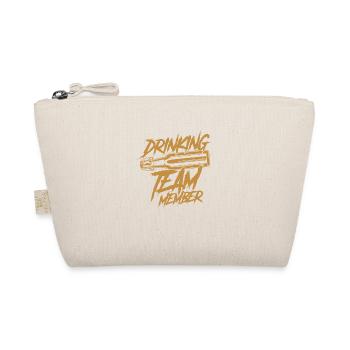 Drinking Team Member Beer Bottle - Organic Pouch - nature - Front