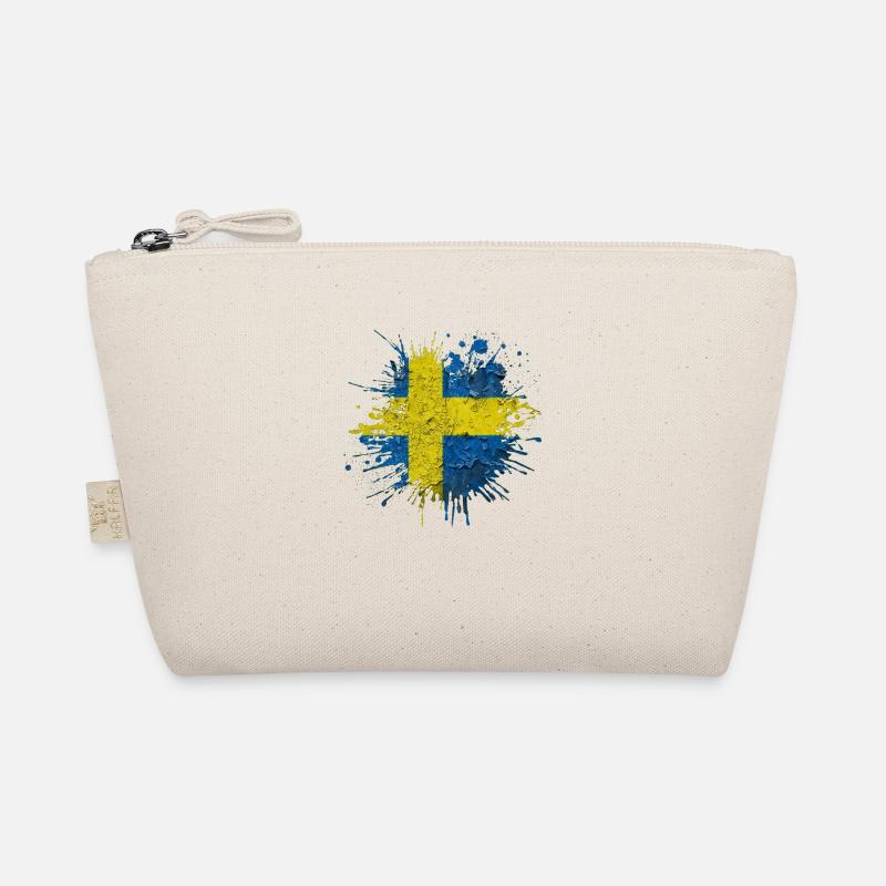 Szwecja Szwecja Viking Norden Scandinavia Midsummer Ekologiczna kosmetyczka