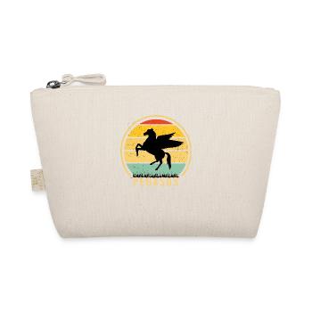 Pegasus Cheval Licorne Rétro Vintage - Trousse biologique - nature - Devant
