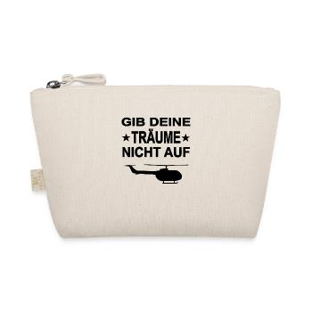 Hubschrauber - Bio-Täschchen - Natur - Vorne