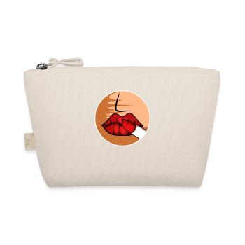 Red Lip Beautician Poison - Organic Pouch - nature - Front