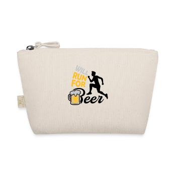 Run for Beer - Organic Pouch - nature - Front