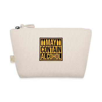 Flag May Contain Alcohol - Organic Pouch - nature - Front