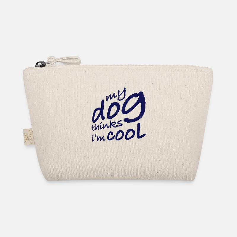 Dog thinks in the cool Organic Pouch