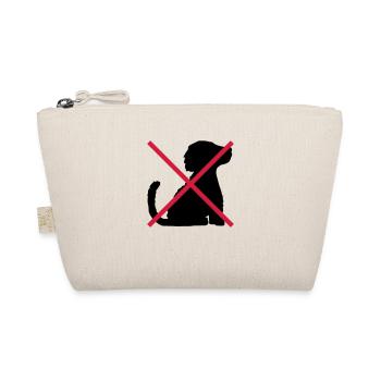 Keine Hunde Symbol Schild - Bio-Täschchen - Natur - Vorne