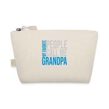 People Call Me Grandpa - Organic Pouch - nature - Front