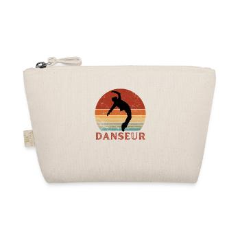 DANSEUR SILHOUETTE HOMME SUNSET ROUGE VINTAGE - Trousse biologique - nature - Devant