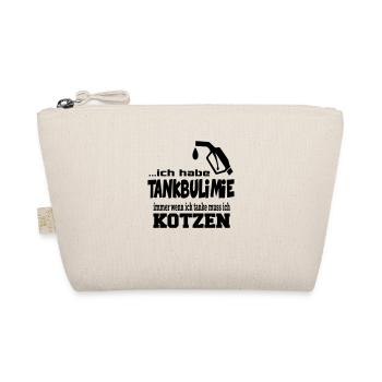 Tankrabatt Benzin Diesel Gold Benzinpreis - Bio-Täschchen - Natur - Vorne