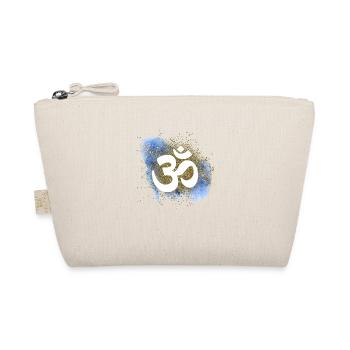 om zeichen gold wasser elemente chakra - Bio-Täschchen - Natur - Vorne
