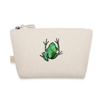 Grenouille verte mignonne - Trousse biologique - nature - Devant