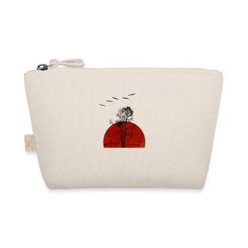 Tree Sun Birds - Organic Pouch - nature - Front
