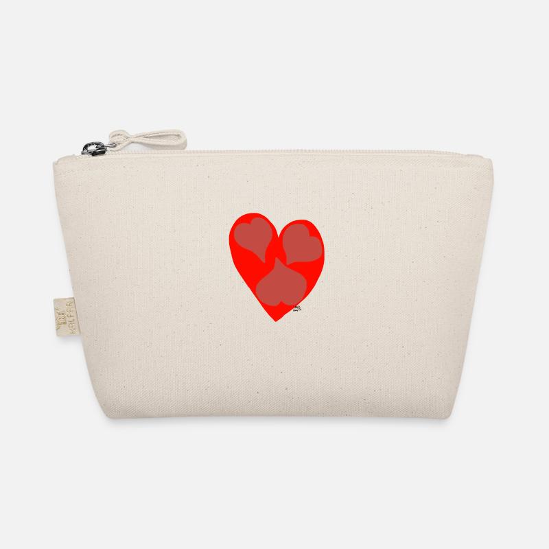 Four hearts. Organic Pouch