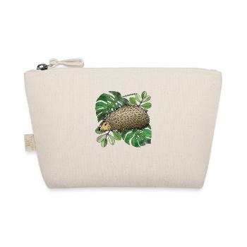 Hedgehog - Organic Pouch - nature - Front