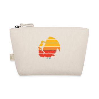 Vintage Trad Climbing Rock Climbing - Organic Pouch - nature - Front