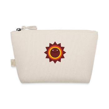 Sun Smiling - Bio-Täschchen - Natur - Vorne
