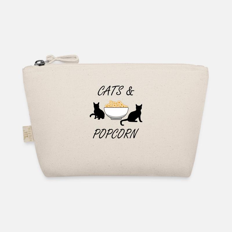 Popcorn and Cats Cute Kitty Pop Corn Manger Trousse biologique