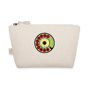 Cadran coloré Vintage Retro Phone Nostalgia - Trousse biologique - nature - Devant