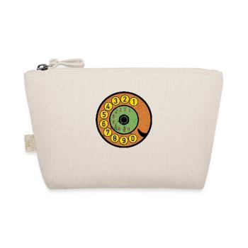 Cadran coloré Vintage Retro Phone Nostalgia - Trousse biologique - nature - Devant