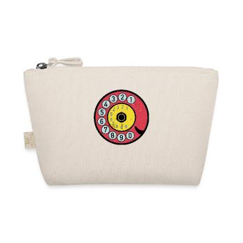 Cadran coloré Vintage Retro Phone Nostalgia - Trousse biologique - nature - Devant