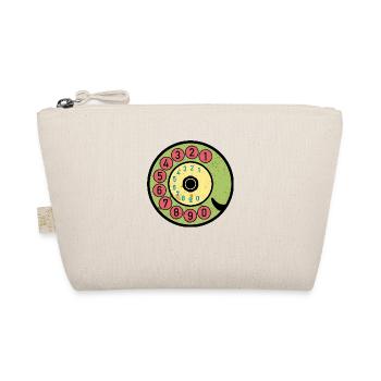 Cadran coloré Vintage Retro Phone Nostalgia - Trousse biologique - nature - Devant