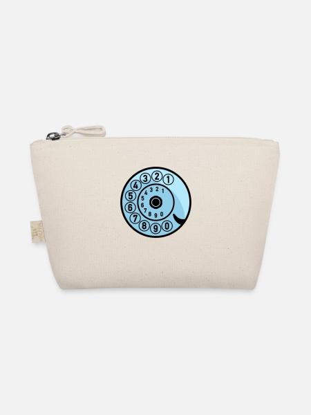 Dial Vintage Phone Call Retro Technologie - Trousse biologique - nature - Devant