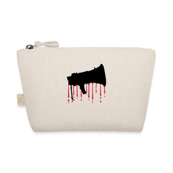 Blood Drops Megafon Propaganda Speaker - Organic Pouch - nature - Front