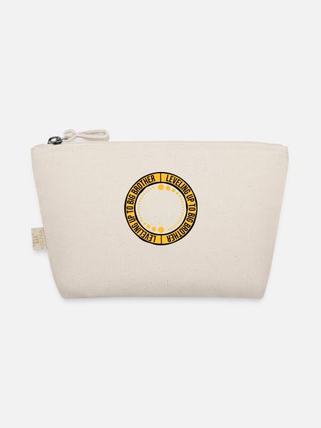 Leveling up big brother - Organic Pouch - nature - Front