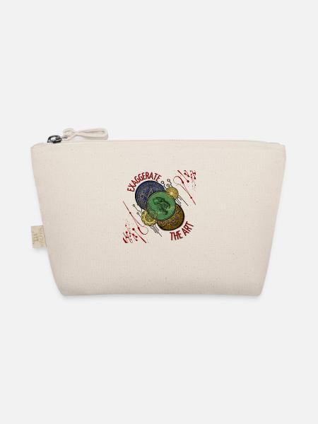 Cooles Shirt - Bio-Täschchen - Natur