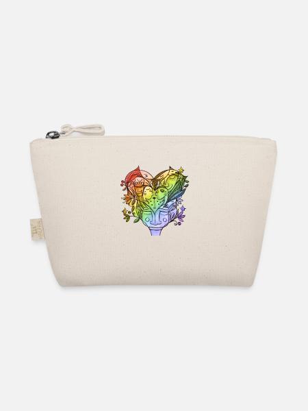 Love pride - Organic Pouch - nature