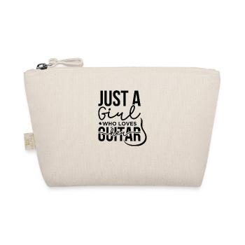 Juste une fille qui aime sa guitare - Trousse biologique - nature - Devant