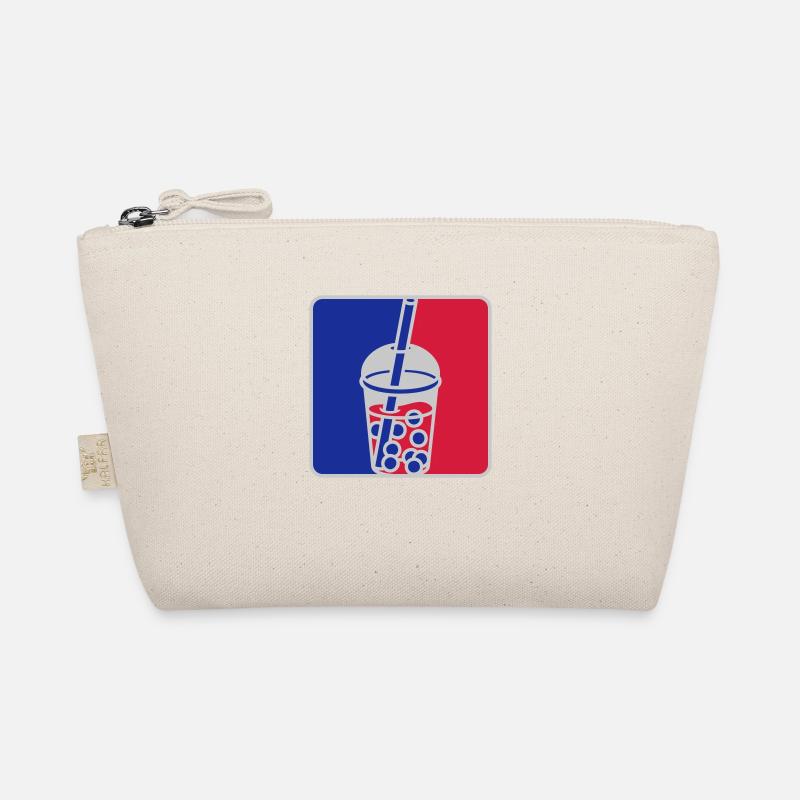 Rot Blau Bubble Tea Bio-Täschchen