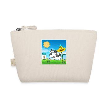 cow - Organic Pouch - nature - Front