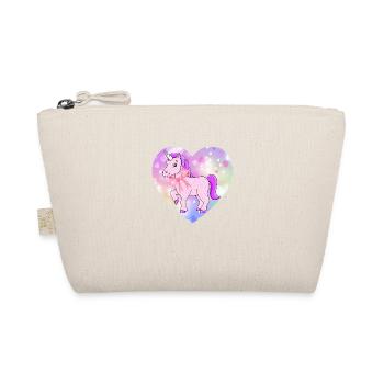 Einhorn - Bio-Täschchen - Natur - Vorne