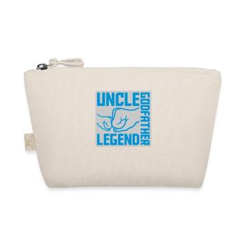 Uncle Godfather Legend Quote - Organic Pouch - nature - Front