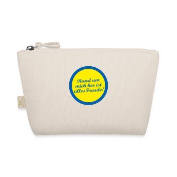 All around me everything is joy! - Organic Pouch - nature - Front