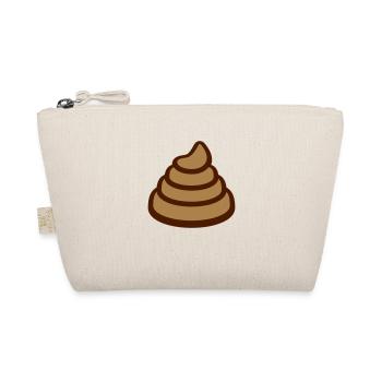 Big poop pile disgusting - Organic Pouch - nature - Front