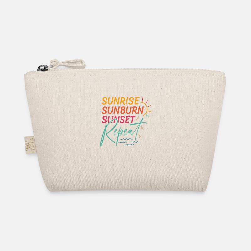 Sunrise Sunburn Sunset Repeat Organic Pouch