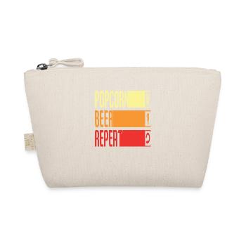 Popcorn Beer Repeat - Organic Pouch - nature - Front