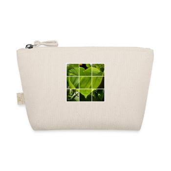 Coeur vert - Trousse biologique - nature - Devant