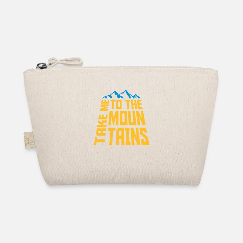 To the mountains quote Organic Pouch