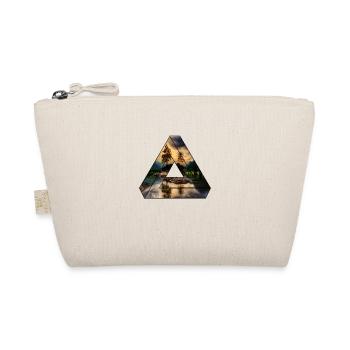 Nature Triangle Forest Lake - Organic Pouch - nature - Front