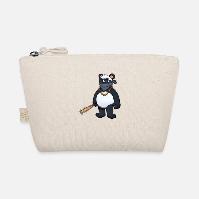 Panda Schläger Bio-Täschchen