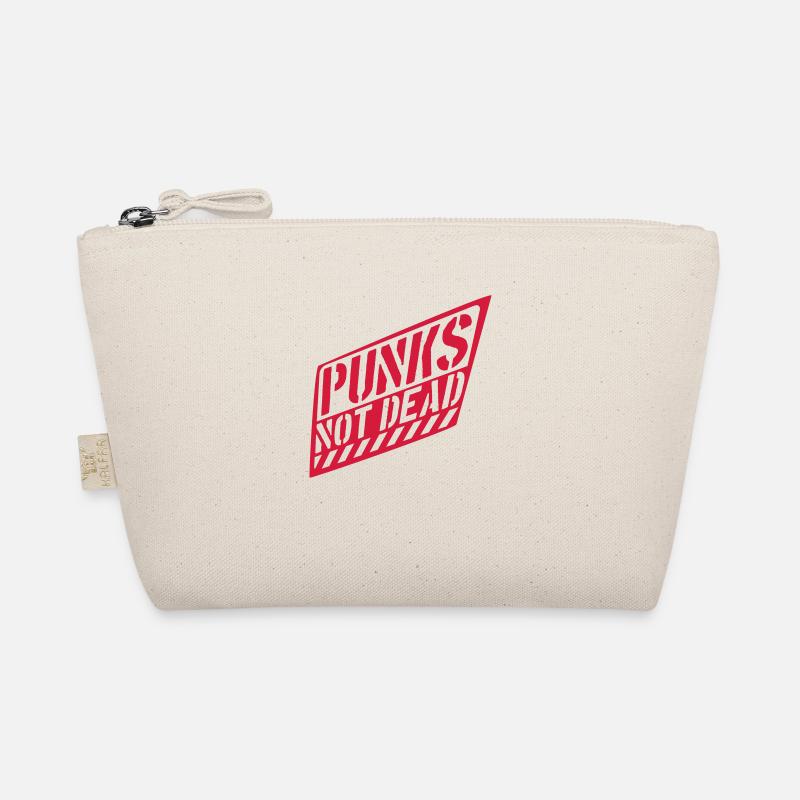 punks not dead quote Organic Pouch