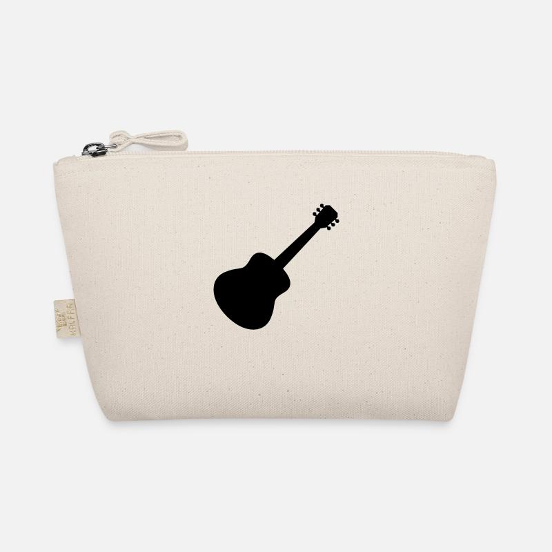 Silhouette guitariste guitare jouant Trousse biologique
